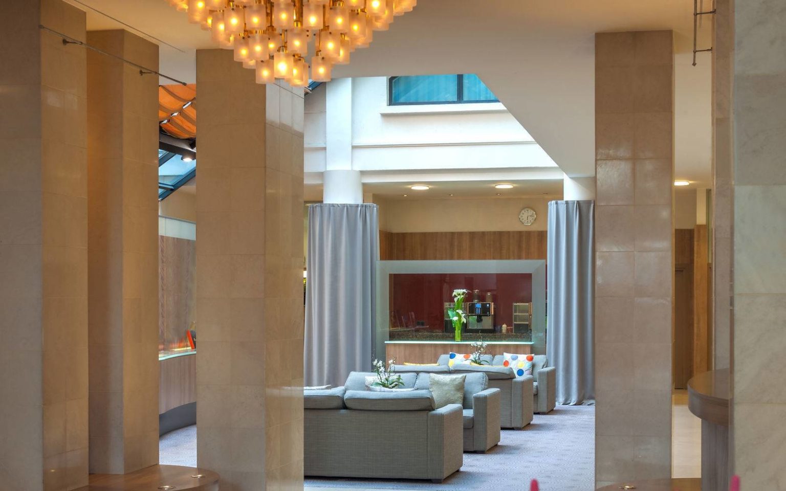 Reception hall